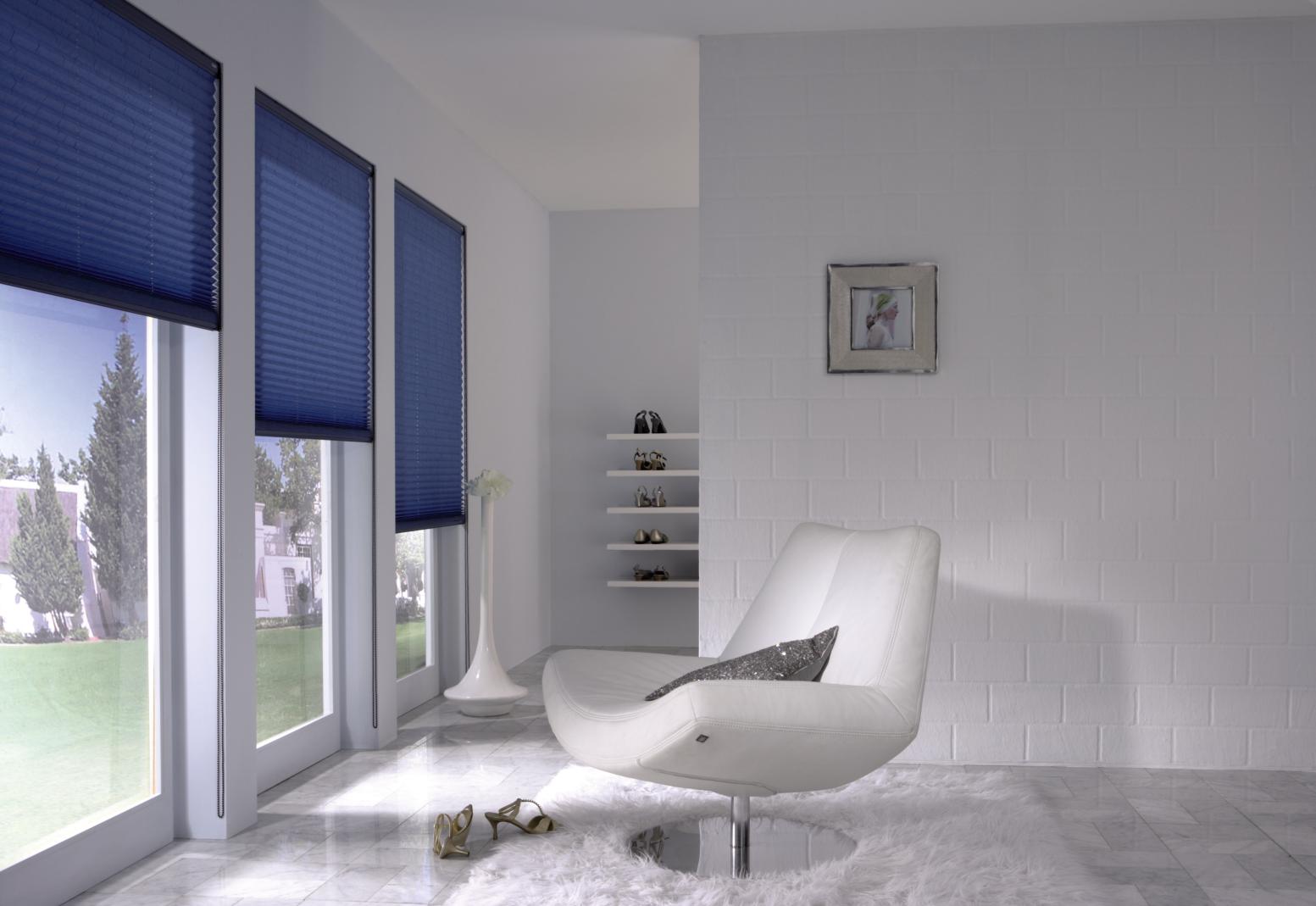 Cortinas plisadas